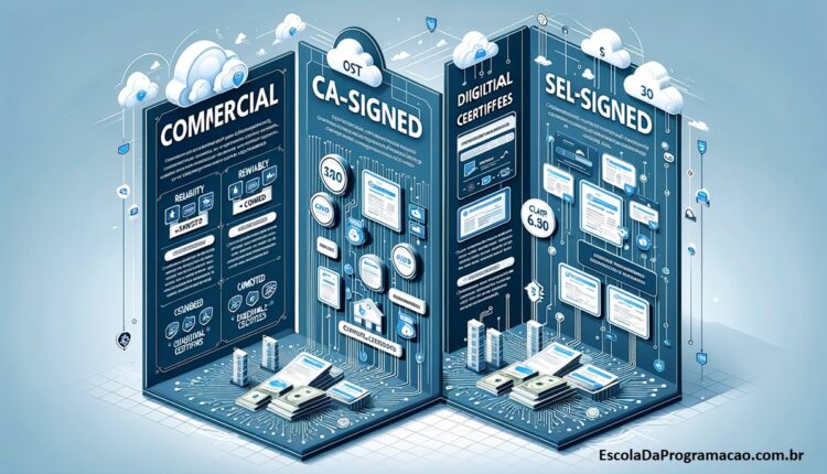 Tipos de Certificados Digitais em Segurança de Redes